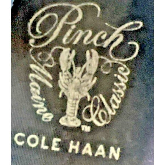 Cole Haan Pinch Maine Classic Navy Blue Leather Penny Loafers Mens Size 10 B - Picture 7 of 8